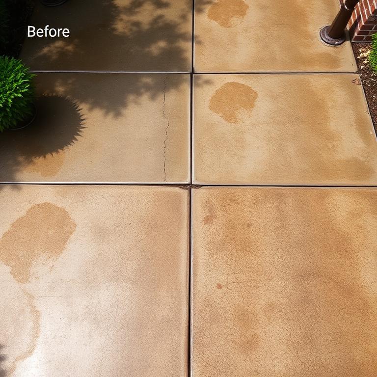 Driveway · Vancouver before cleaning